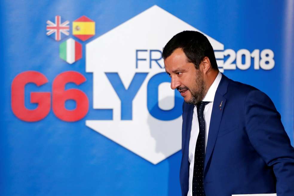 Matteo Salvini, ministro del Interior italiano. / EFE
