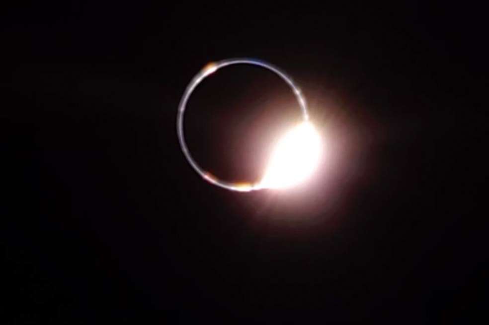 Blue Ghost tomó la foto del eclipse lunar desde la superficie lunar.