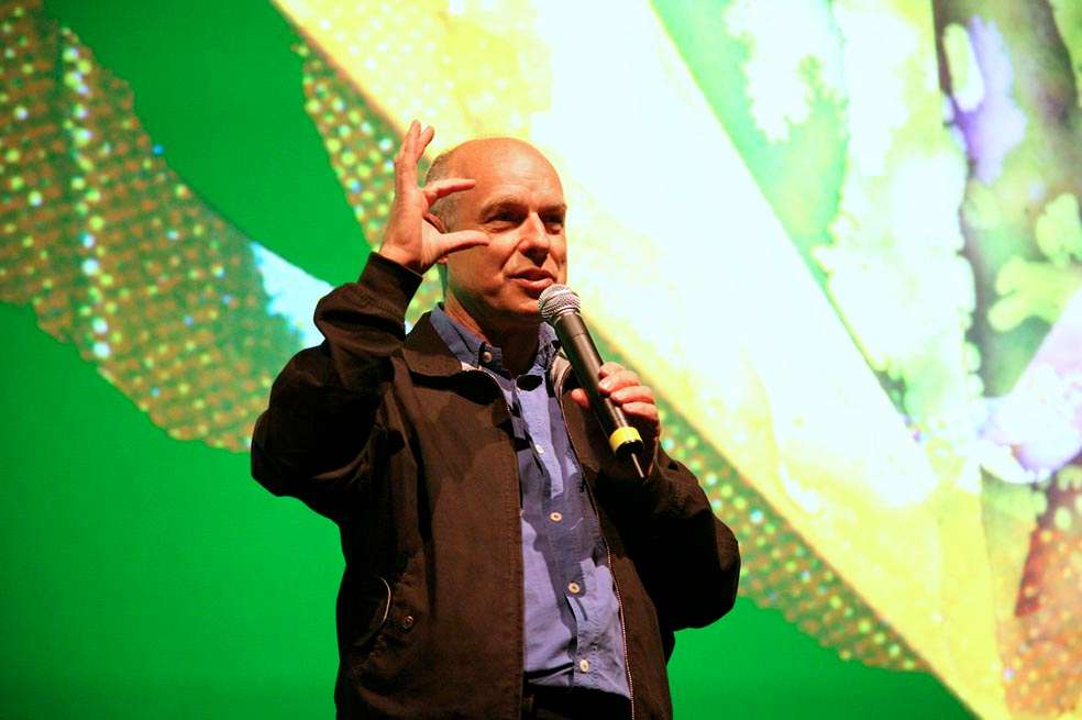Brian Eno, músico y productor. / Flickr: Scott Beale
