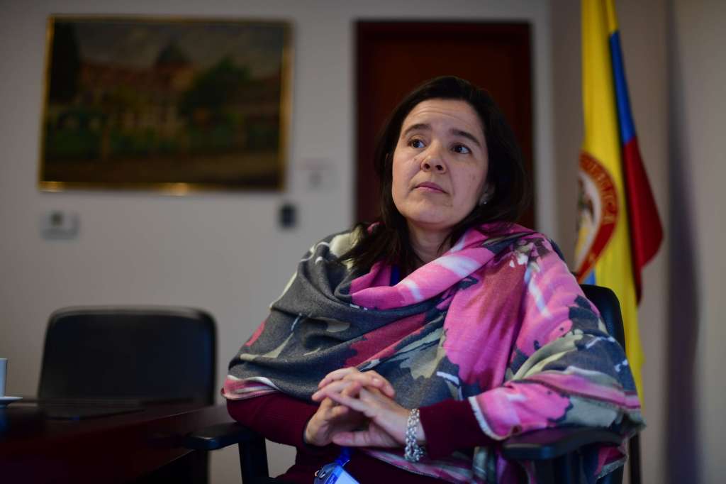 Sylvia Constaín, ministra TIC. / Óscar Pérez - El Espectador