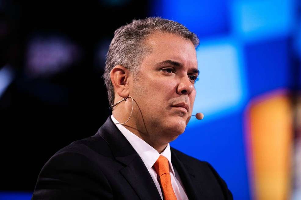 Duque defendió la reforma fiscal, asegurando que permitirá “atraer inversión hacia Colombia y ayudar al sector privado a tener una menor carga impositiva”. / Bloomberg.