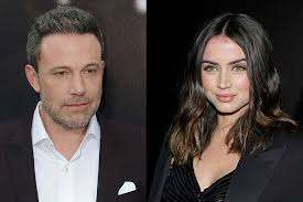 Ben Affleck y Ana de Armas.