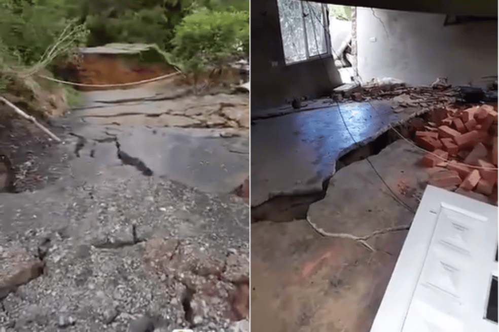 El video no corresponde a las afectaciones del sismo de 6.1