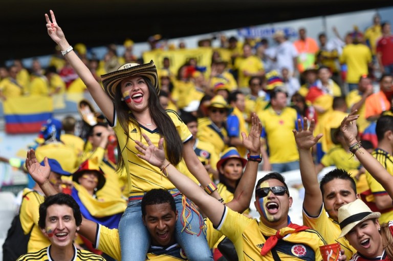 Colombia-Paraguay, no hay silla pa’ tanta gente