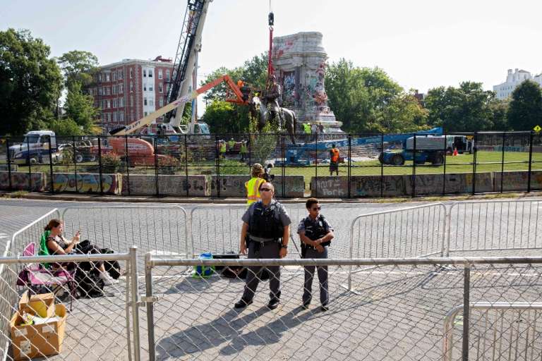 Estatuas racistas EEUU 2021