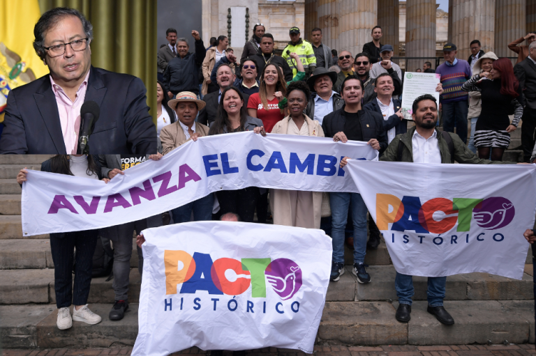 Pacto Histórico respalda al presidente Petro tras captura de su hijo Nicolás