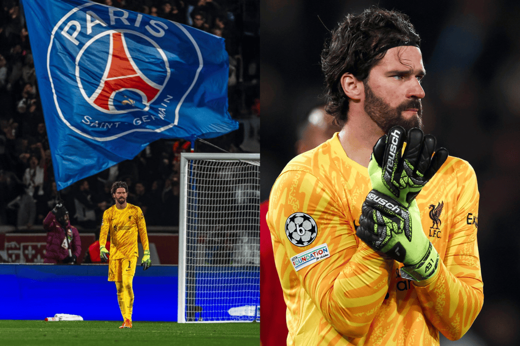 Alisson, la gran figura de Liverpool.