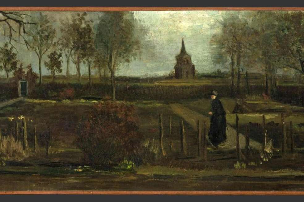 "Spring Garden" (Jardín de Primavera), el cuadro que fue robado en el museo Singer Laren. / AFP