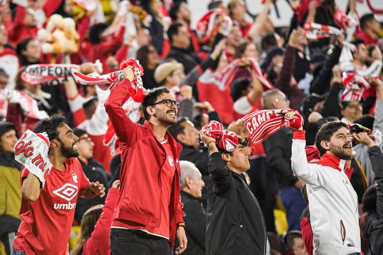 En imágenes: así se vivió el triunfo de Santa Fe contra La Equidad