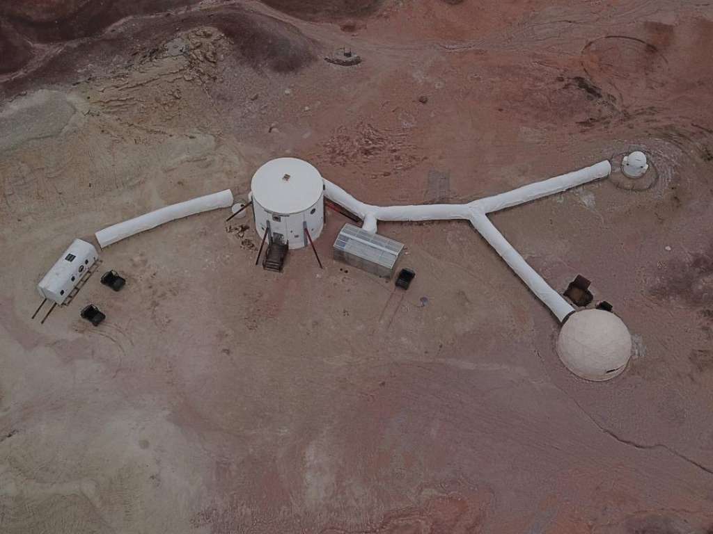La estación de investigación que simula las condiciones de Marte se encuentra en el desierto de Utah, Estados Unidos.