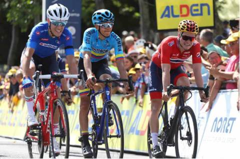 Colombia tuvo una destacada actuación en la tercera etapa del Tour de L’Avenir