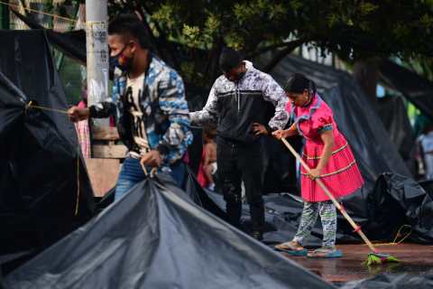 Distrito llega a un acuerdo con indígenas que estaban en el Tercer Milenio