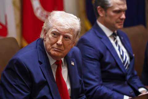Trump sugirió que será candidato presidencial en Venezuela y que se enfrentará a Rodríguez