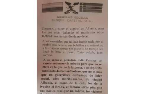 Líder social de Albania, La Guajira, denuncia amenazas en su contra