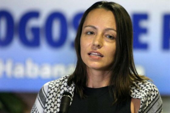 La holandesa Tanja Nijmeijer, también conocida como Alexandra Nariño, integrante de las Farc. / Archivo