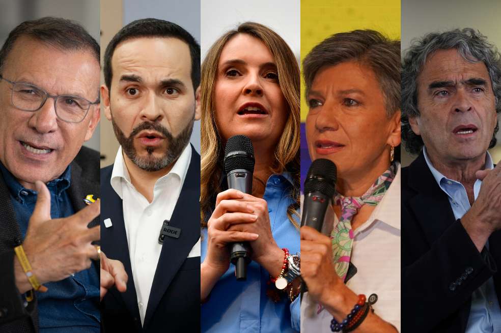 Los candidatos Roy Barreras, Abelardo de la Espriella, Paloma Valencia, Claudia López y Sergio Fajardo son quienes, hasta la fecha, han reportado sus ingresos y gastos de campaña.