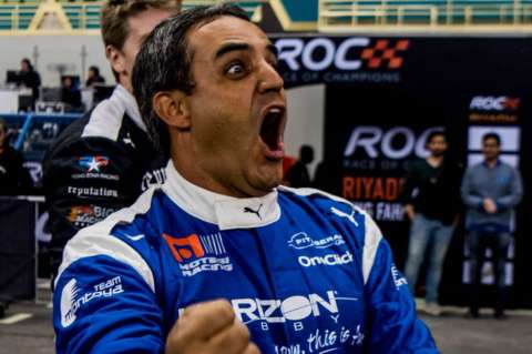 Juan Pablo Montoya ganó un título más en su carrera