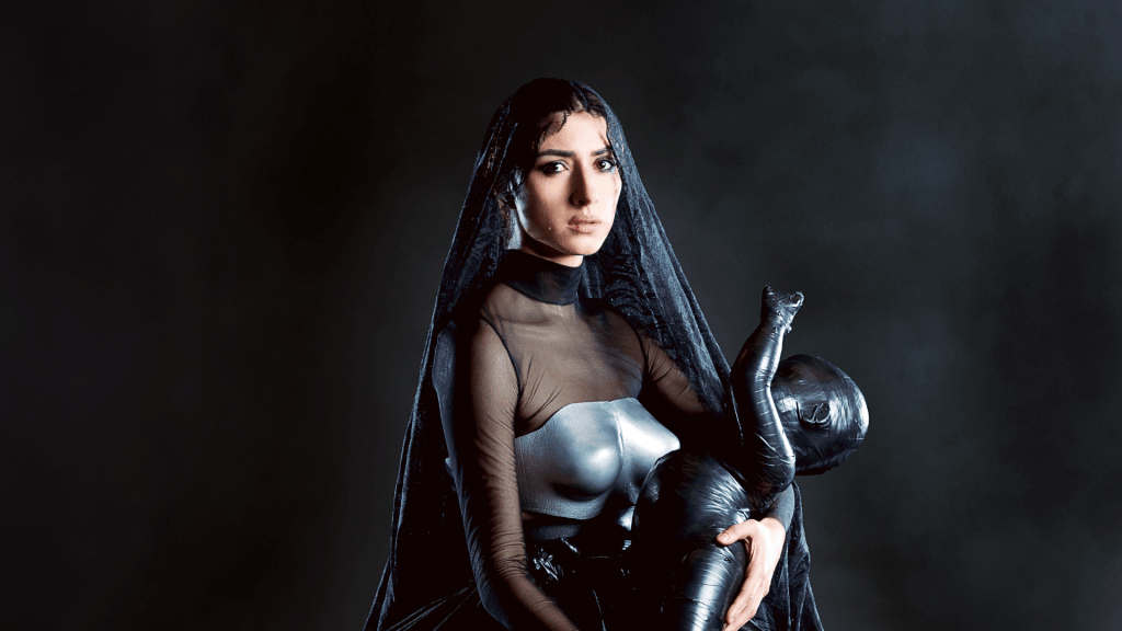 Juana del Río, actriz de teatro, cine y televisión, en su papel de Medea.