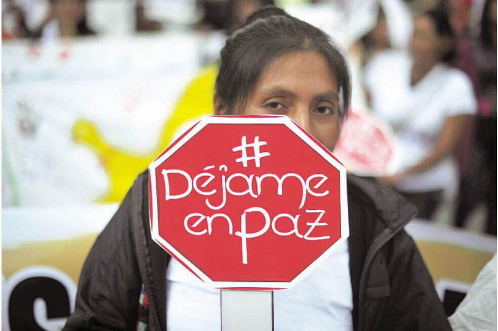 En Colombia, según Medicina Legal, entre los principales agresores de las mujeres figuran sus parejas o exparejas. / Gustavo Torrijos - El Espectador