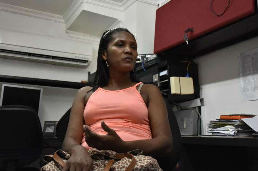 Carmen Beltrán Pájaro, de 50 años, es empleada doméstica en La Boquilla. / Cortesía - El Heraldo