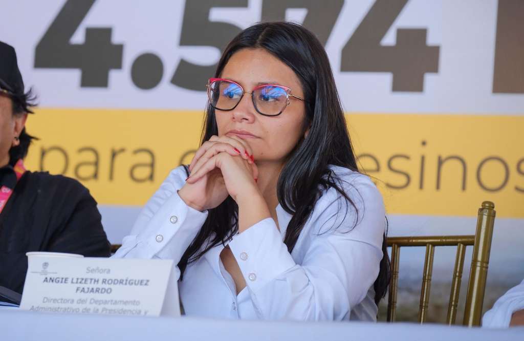Directora del Dapre, Angie Rodríguez.