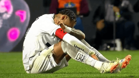 “Una vergüenza”: Neymar lloró desconsolado tras sufrir goleada por 0-6 con Santos