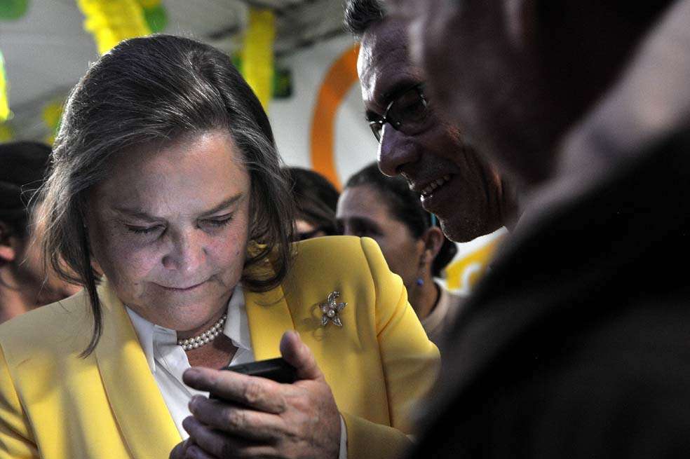 La excandidata por el Polo Democrático Clara López Obregón. / Liz Durán