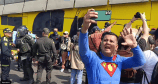 Nuevo enfrentamiento por mural pintado en Cúcuta; tuvo que intervenir la Policía