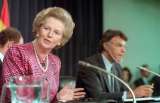 Margaret Thatcher visita España