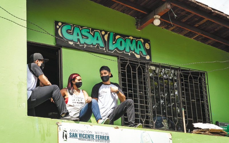 A Casa Loma están vinculados cerca de 200 jóvenes desplazados y migrantes venezolanos.