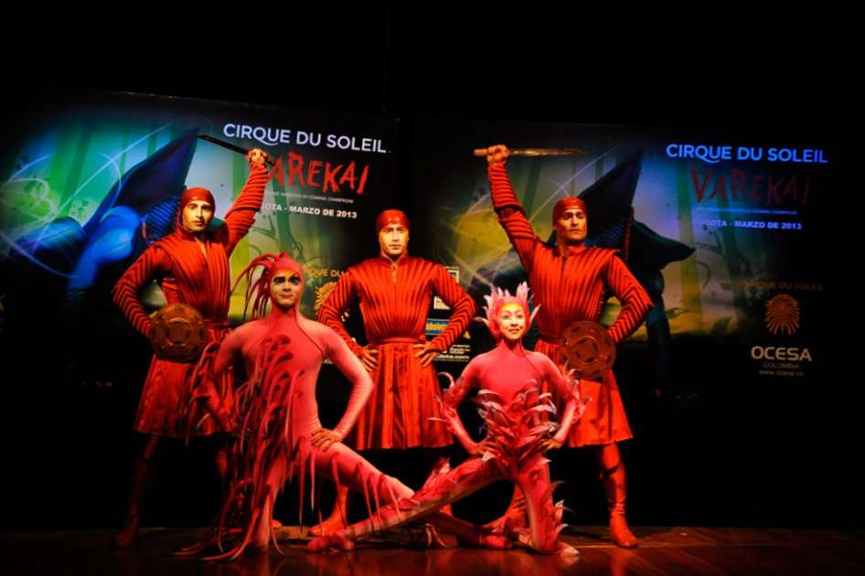 Presentación de "Varekai" en Bogotá. / Daniel Iannini / Elespectador.com