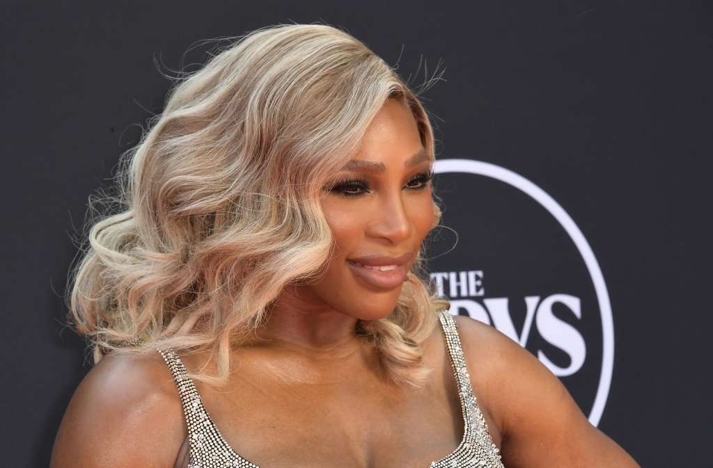 (FILES) US tennis player Serena Williams arrives for the 32nd annual ceremony of the ESPY Awards at the Dolby Theatre in Hollywood, California, July 11, 2024.