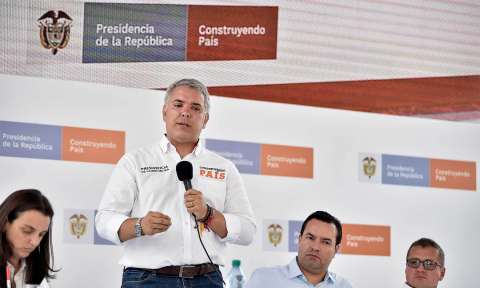 “No dejemos que el odio lo siembren en Colombia”: el mensaje de Duque ante el paro del 21