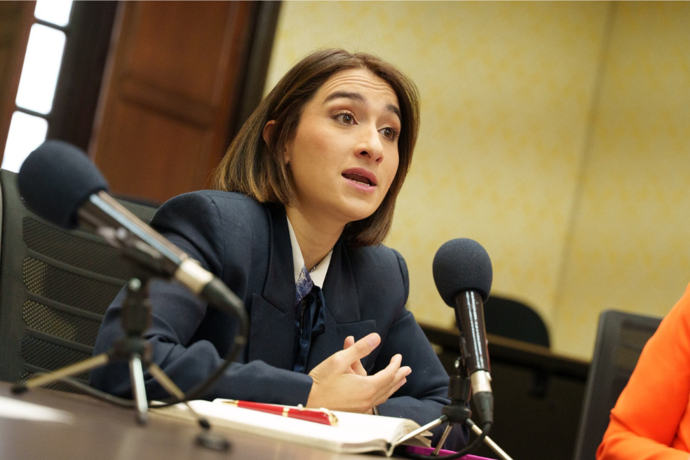 La canciller Laura Sarabia completó sus primeros 100 días al frente del Ministerio de Relaciones Exteriores.
