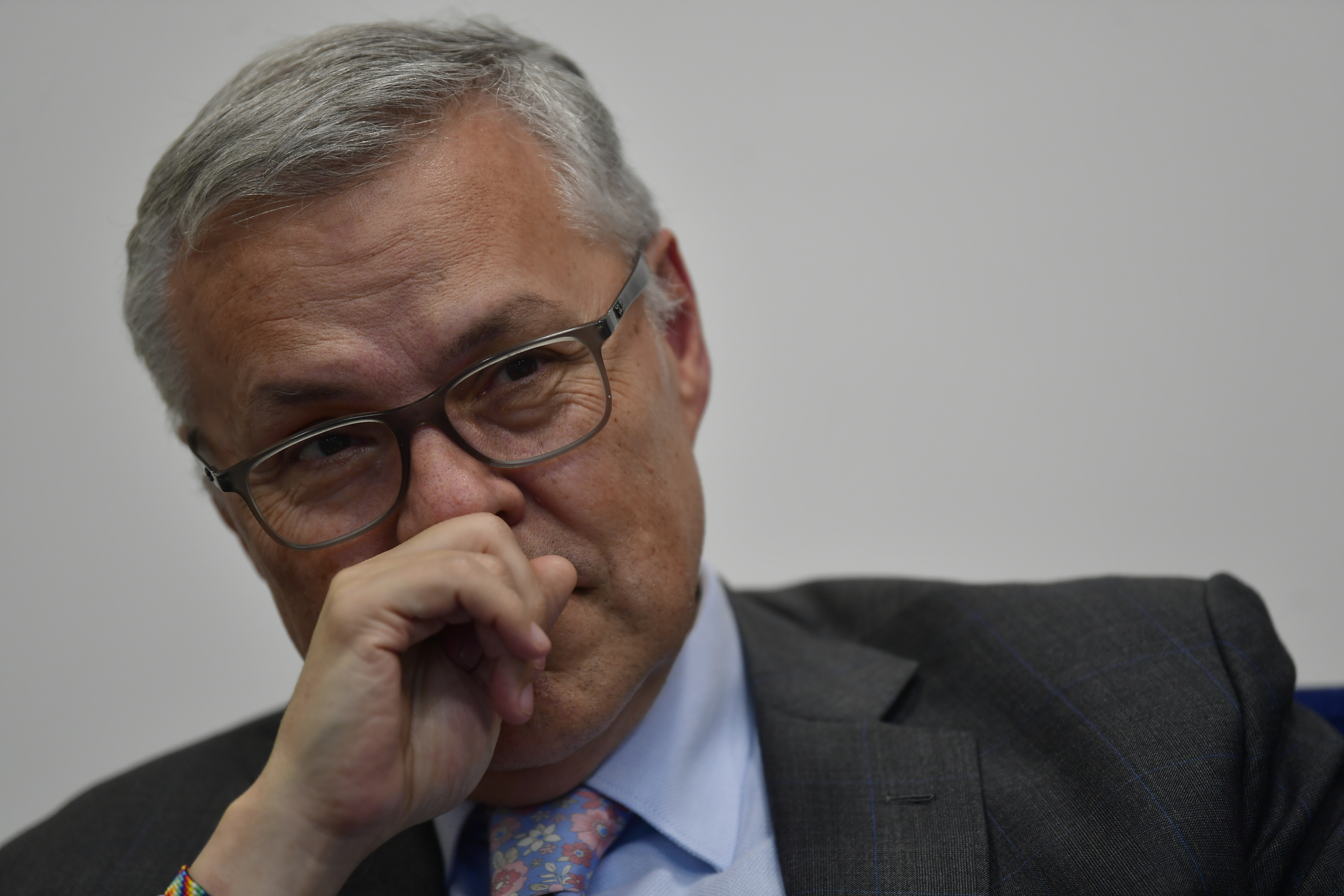 Ministro de Justicia, en entrevista.