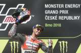 Andrea Dovizioso fue el más rápido en el GP de República Checa