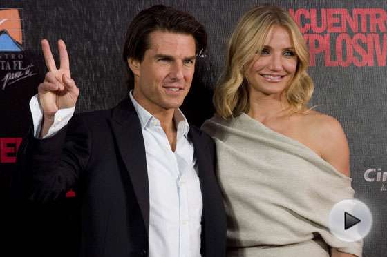 Tom Cruise y Cameron Díaz estrenan película