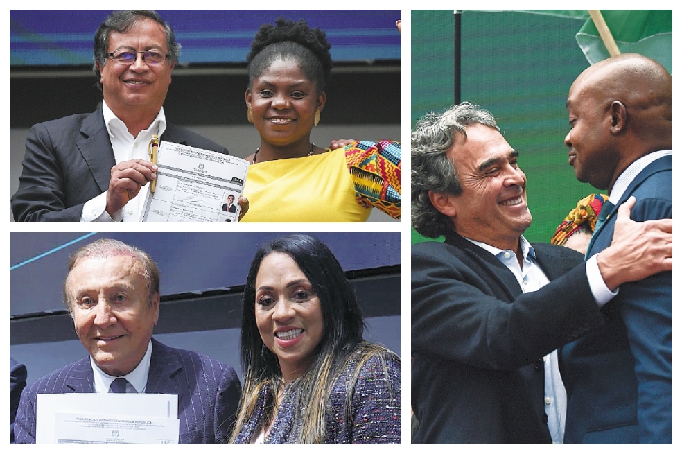 Fórmulas vicepresidenciales