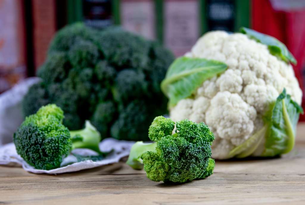 Brócoli y coliflor