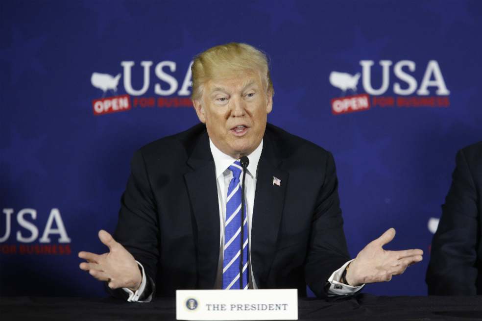 Donald Trump, presidente de Estados Unidos. / Bloomberg News.