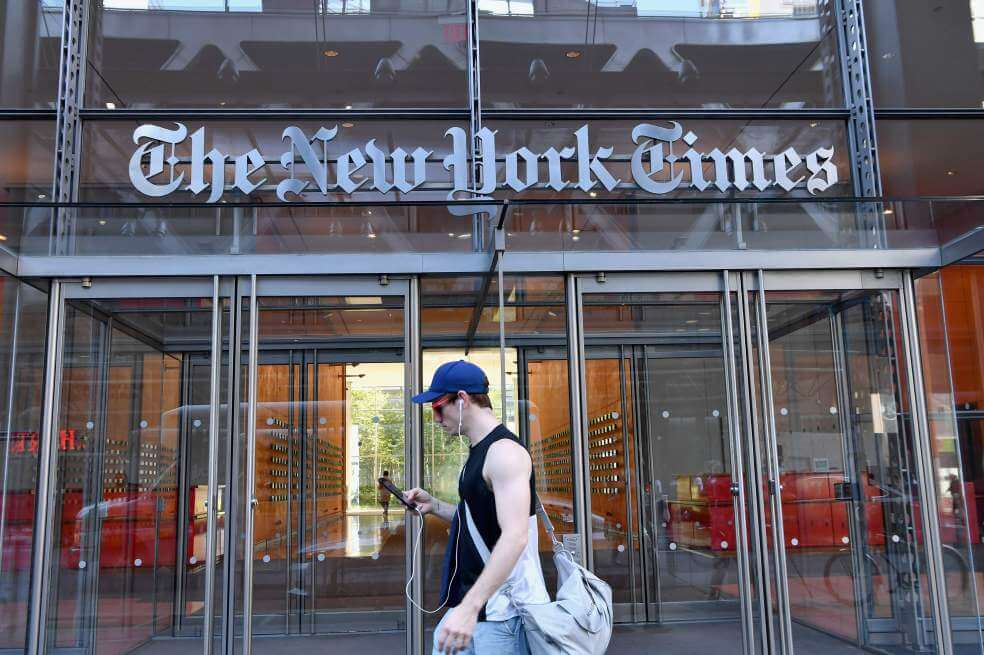 El periódico The New York Times, presidido Arthur Ochs Sulzberger Jr., fue fundado en 1851 y hasta la fecha es reconocido como el mejor periódico que circula en Estados Unidos. / NY Times