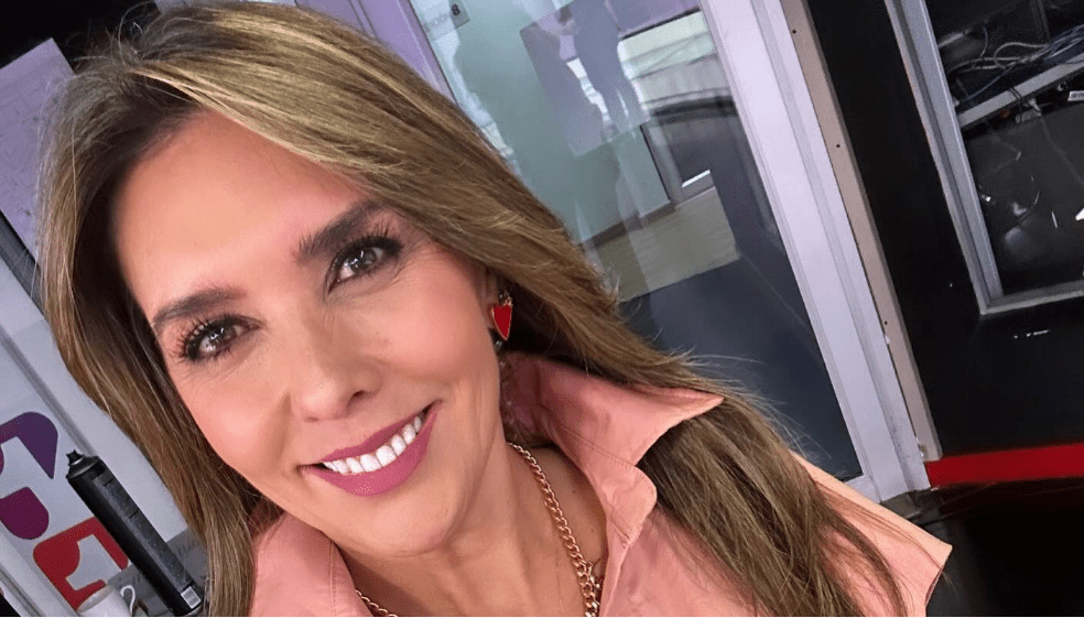 Mónica Rodríguez, periodista y presentadora de televisión.