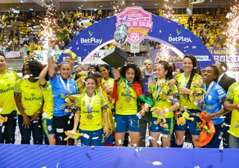 ¡Colombia es campeona del Mundial femenino de fútbol de salón!