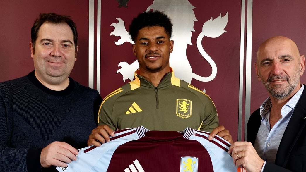 Marcus Rashford, nuevo jugador de Aston Villa tras la salida de Jhon Durán