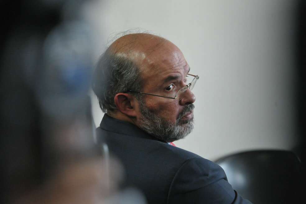 Francisco Ricaurte también fue presidente de la Corte Suprema de Justicia y magistrado del Consejo Superior de la Judicatura. / Foto: Gustavo Torrijos, El Espectador.