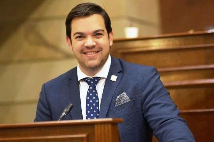 Juan David Vélez es representante de los colombianos en el exterior. / Archivo particular