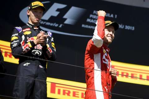 Sebastian Vettel ganó el Gran Premio de Hungría