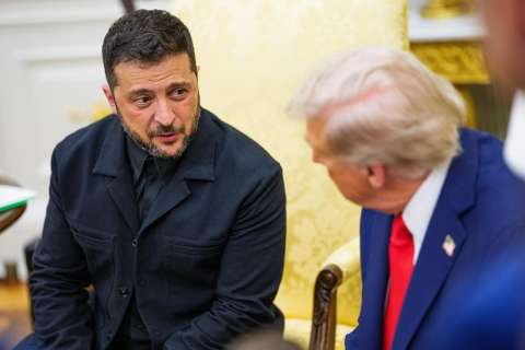 Más que un traje: lo que la moda dice de Zelenski ante Trump