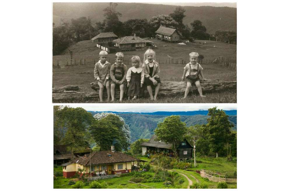 La casa que construyeron Karl Kohlsdorf y Elfriede Oertel a inicios de los años 30 en la reserva Meremberg, permanece intacta.