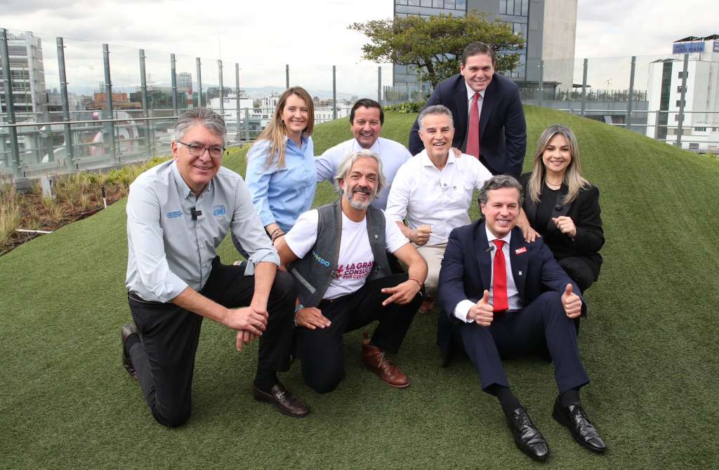 Los candidatos de la Gran Consulta por Colombia.